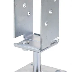 Castorama Ancre De Poteau Réglable En U à Visser 71/131 Alberts