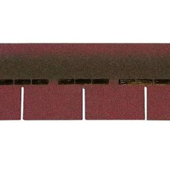 Castorama Bardeau Bitumé BTM Rouge 2,4m²