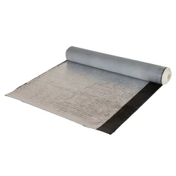 Castorama Chape Alu Toiture Adhésive BTM Noir 10 X 1 M