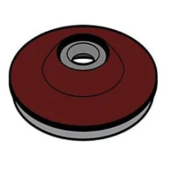 Castorama Coupelles De Faitage Alizé Rouge, 50 Pièces