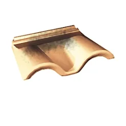 Castorama Double Tuile Sous Faîtière 1/2 Pureau Gallo Romane Silva Lit