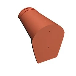 Castorama Faîtière About Conique De 40 (déb) Galléane 12 Rouge Occitan