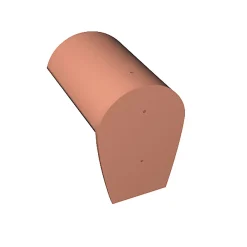 Castorama Faîtière D'aboutconique De 40 (fin) Rouge