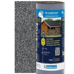 Castorama Feuille Bitumineuse Lizy Garden Roll Noir 50cm L.5 M