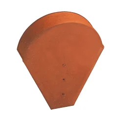 Castorama Fronton Grand Modèle Faîtière Lisse Oméga Rouge Nuancé