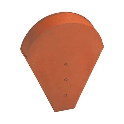 Castorama Fronton Petit Modèle Faîtière Rouge Nuancé