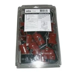 Castorama Kit De 50 Fixations Pour Plaque Alizé Rouge