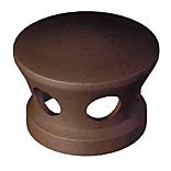 Castorama Lanterne ø 90 Chartreuse Brun Masse