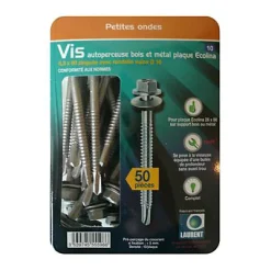 Castorama Lot De 50 Vis Autoperceuse Plaque Ecolina