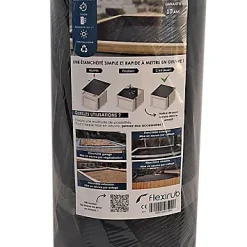 Castorama Membrane EPDM 2D étancheité Des Toitures - 1 Mm - 6,71 M X 5 M