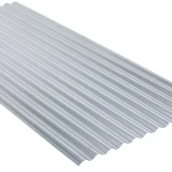 Castorama Plaque Acier Galvanisé Petites Ondes Bacacier - 200 X 90 Cm