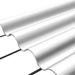 Castorama Plaque Fibro Ciment Grise - 200 X 92 Cm (vendue à La Plaque)