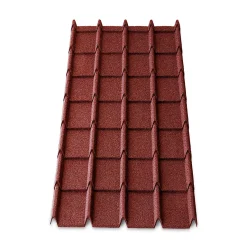 Castorama Plaque Métal Easy-tuile Linéa 113 X 86 Cm Rouge (vendue à La Plaque)