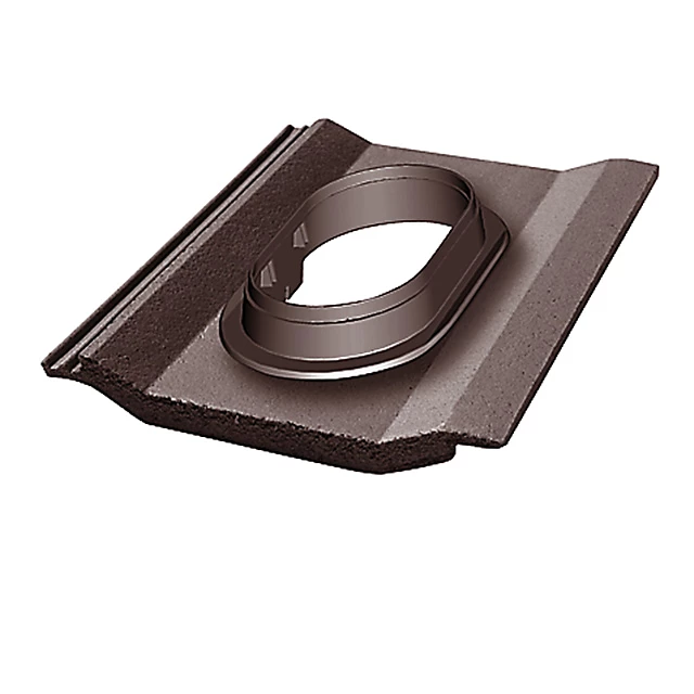 Castorama Tuile à Douille ø 110 à 150 Perspective Brun 3 Castorama Tuile à Douille ø 110 à 150 Perspective Brun