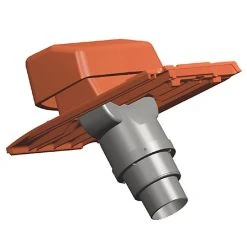 Castorama Tuile à Douille Signy Rouge Vieilli