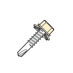 Castorama Vis Couture Pour Panneau PS40 Blanc 9010, 50 Pièces